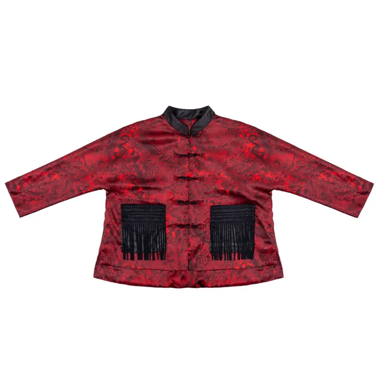 朱总原创设计L24Y-4C120设计款薄棉外套