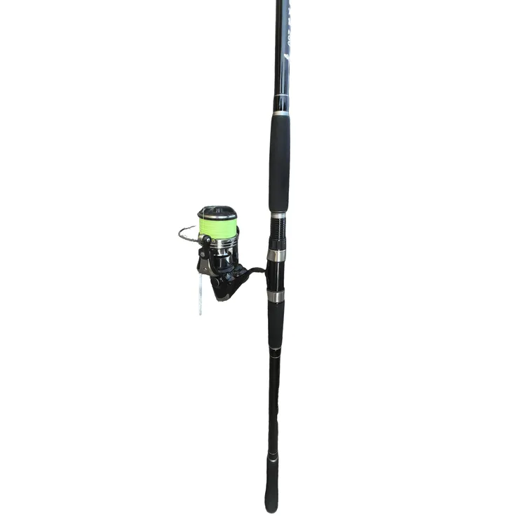 轻便型2.8米插节竿搭配5800型镁合金纺车轮12编300米主线套装