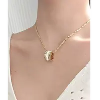 链子925银仿水晶 宝丫轻奢 女式时髦个性高级感吊坠项链K3362
