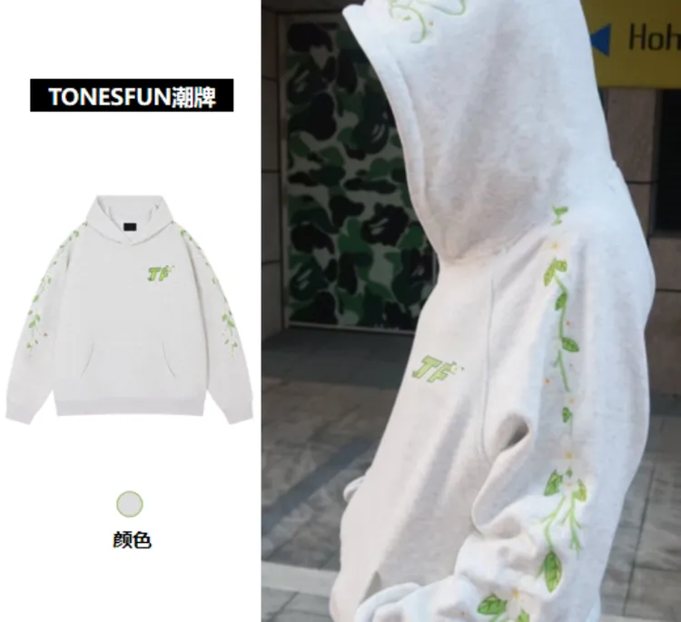 重工刺绣韩版带帽加绒休闲卫衣推荐宽松时尚女加厚女时尚韩版慵懒