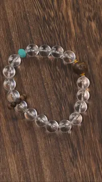 绿松石18K金镶嵌手链1