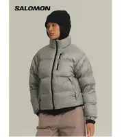 salomon萨洛蒙户外女潮流保暖鹅绒羽绒服CONTOUR CROP DOWN JKT W