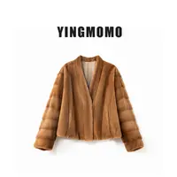 【YINGMOMO】影哥「哈斗」 秋冬季新款时尚女士水貂整貂皮草