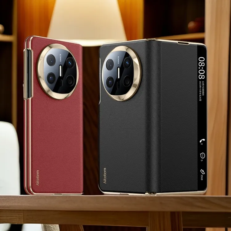 新升级全包防护适用华为MateX5MateX6磁吸翻盖x5华为手机壳