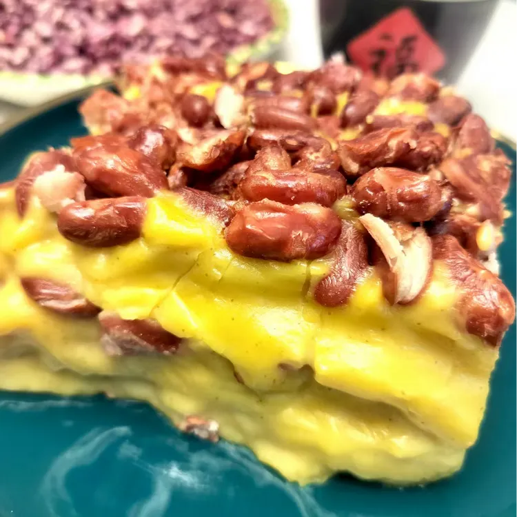 东北老式粘糕正宗手工切糕芸豆粘糕早餐小吃零食