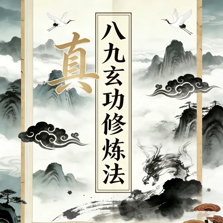 八九玄功内炼｜道家筑基培元古籍｜封神杨戬同款内丹心法修炼法商品图
