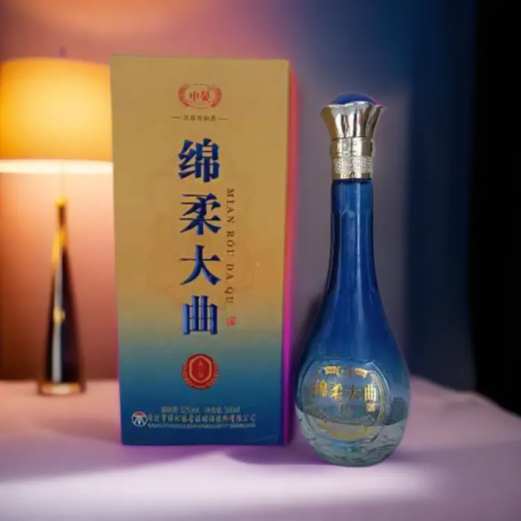 中晏6瓶纯粮酿造不上头绵柔浓香大曲白酒适合送礼