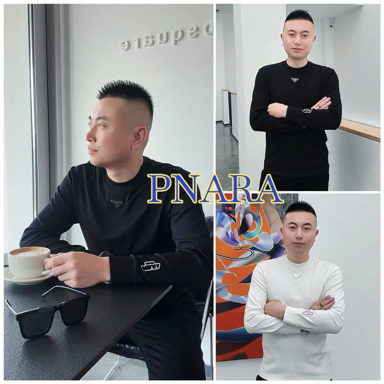 【1118】乔夫迪柯出品PNARA冬季男士高端圆领T恤舒适柔软百搭时尚