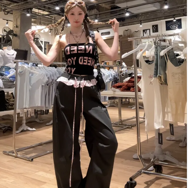 2025夏季新款时尚打底背心吊带气质显瘦洋气休闲百搭性感辣妹上衣