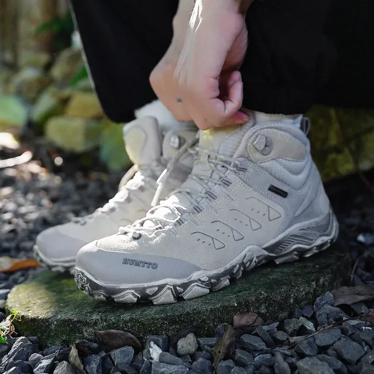 悍途户外高帮登山鞋情侣男女爬山秋冬真皮休闲徒步运动鞋290027