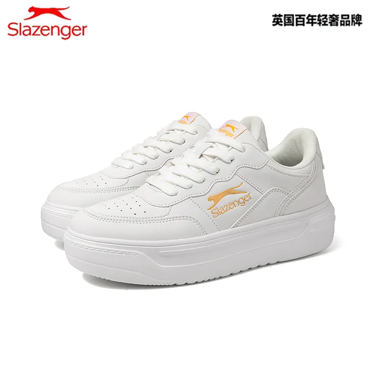 【笑笑专属】Slazenger史莱辛格新款休闲百搭时尚小白鞋S96