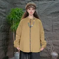 【女装二棉棉服】2025秋冬季长袖棉衣百搭大码女装宽松上衣