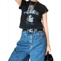 大宝家《文化街头》女装设计感小众印花时尚百搭高级感漂亮上衣潮