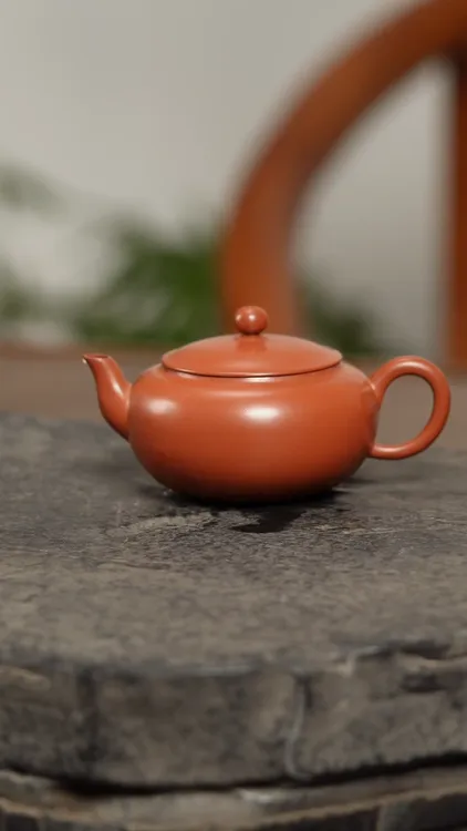 婉灯壶 原矿泥料全手工精品坭兴陶茶器