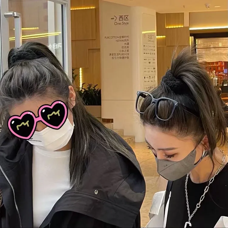 高弹力大号毛巾圈发绳加厚加粗黑色皮筋网红丸子头发圈扎头大肠圈商品图