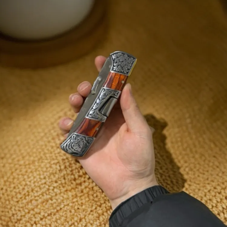 哥伦比亚白底狼折叠宰羊剥皮割肉瓜果刀