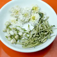 三花农产品组合 金银花60g+贡菊40g+茉莉花70g