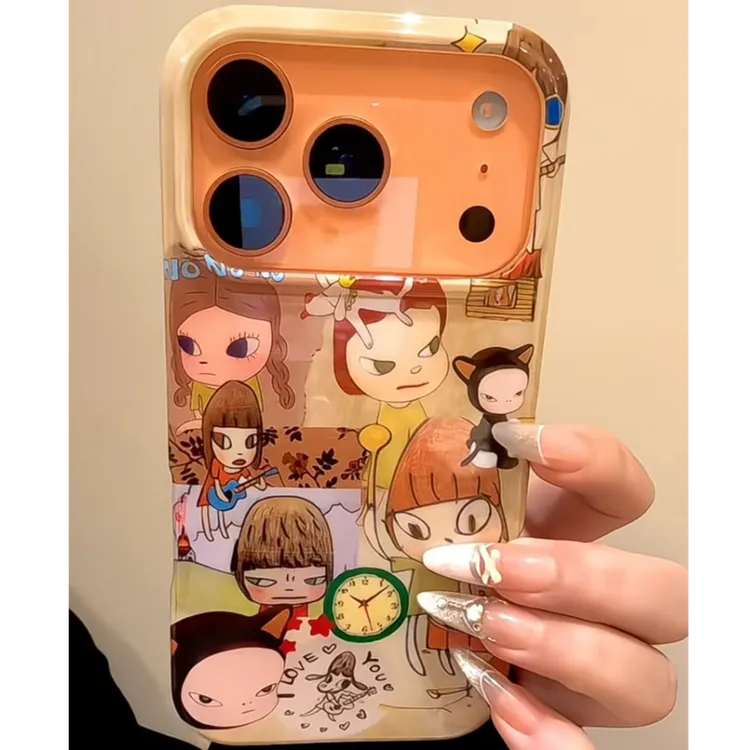 奈良美智适用苹果华为vivo小米oppo女款iphone15/16/17荣耀手机壳