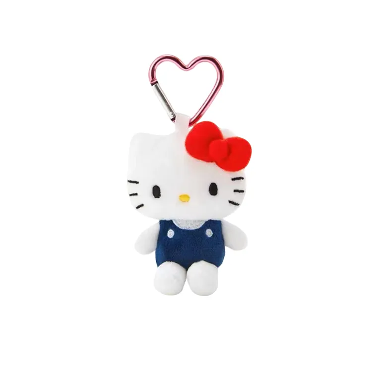 【正版】三丽鸥系列金智秀同款hellokitty爱心钥匙扣包挂件