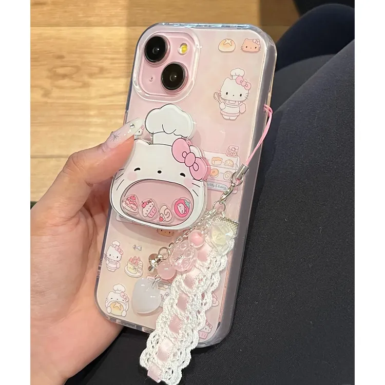 奥菲顿厨师KT猫摇摇乐适用iPhone16/15手机壳华为vivo小米14oppo