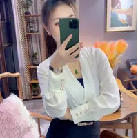 一姐【C159白色衬衫】千金财阀ins风气质衬衫