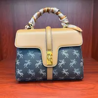 【悦悦专属】2025 拉链暗袋扣式防刮斜挎包单根手拎包-008