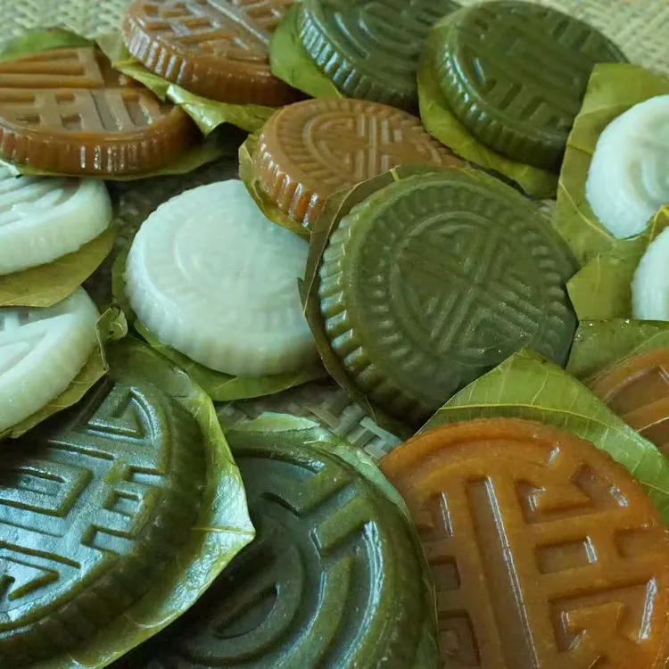 广东特色阳春美食叶贴传统老式糕点休闲零食特色小吃