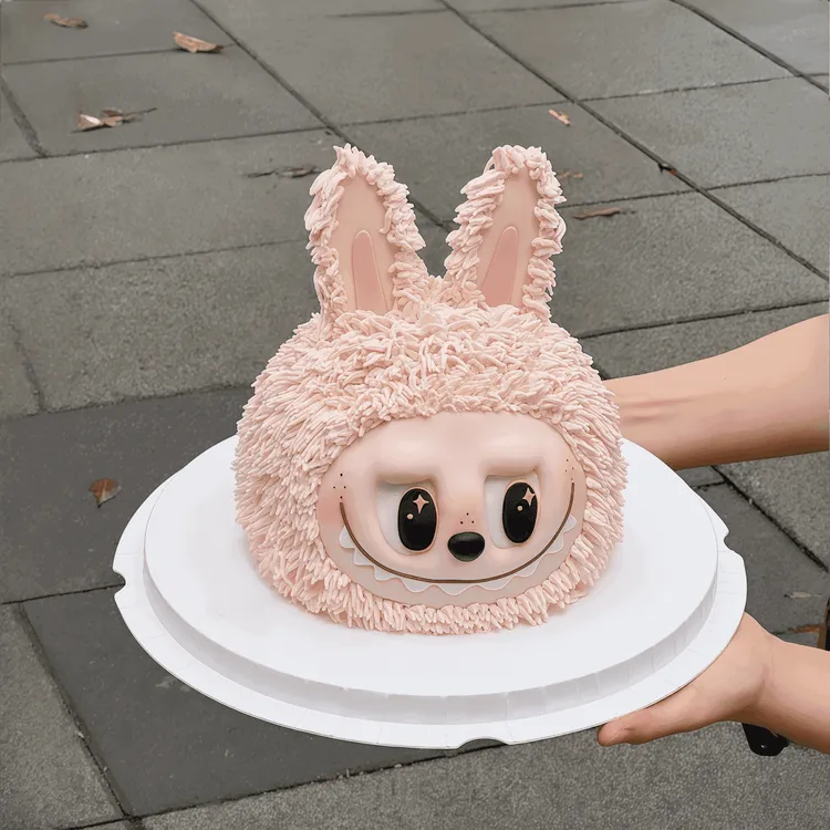 8喜冰淇淋拉布布网红爆款定制生日蛋糕送男女朋友同城配送全国