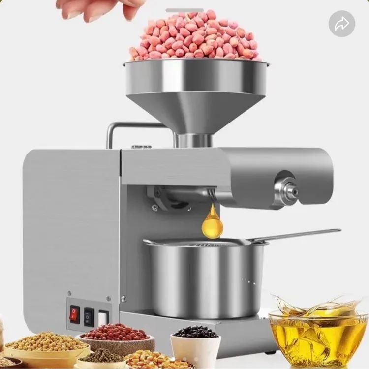 全自动榨油机免炒料小型家用电多功能升级版压榨机