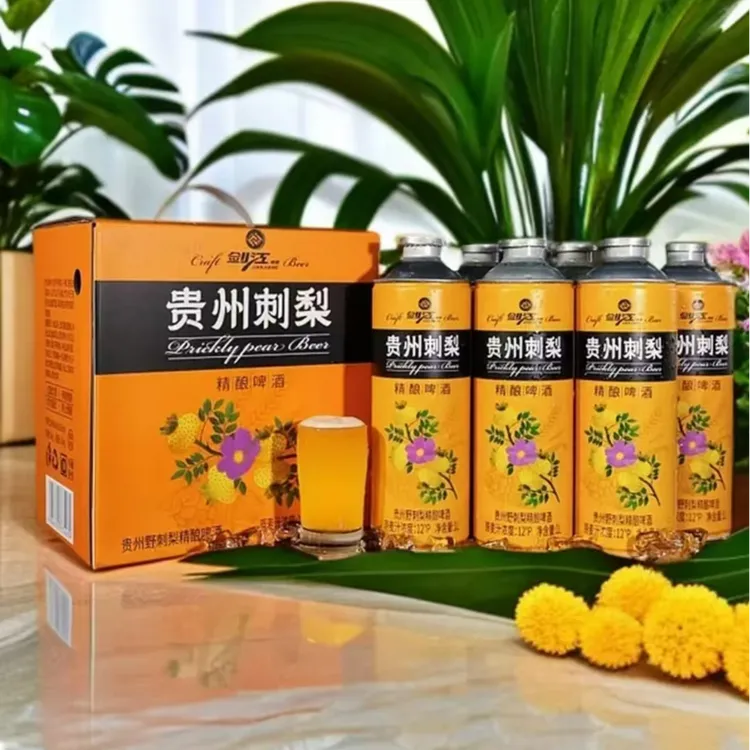 润锋源专属贵州剑江刺梨精酿啤酒{1*6}一箱.