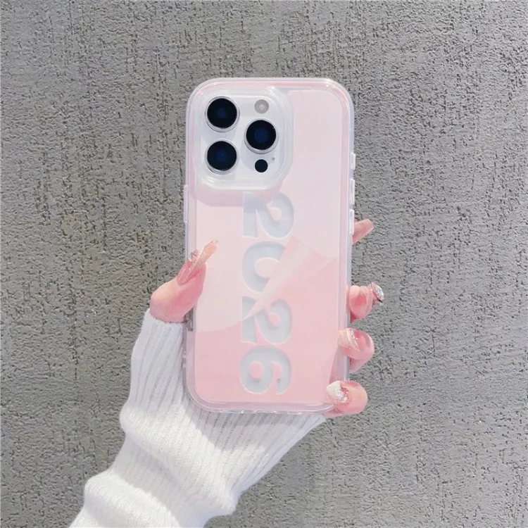 高级感数字2026适用苹果17三合一炫彩手机壳华为P70vivoppo小米15