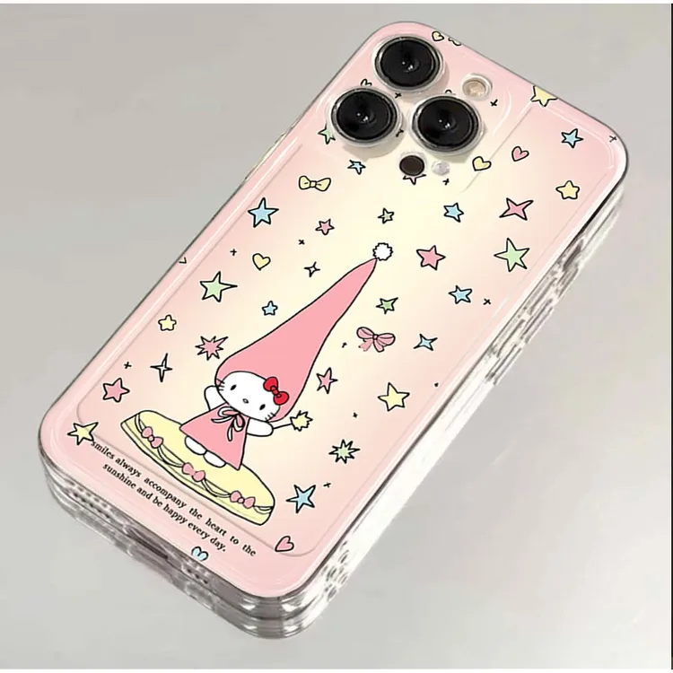星星魔法KT适用iphone16/15promax手机壳苹果13/12透明14卡通11XR