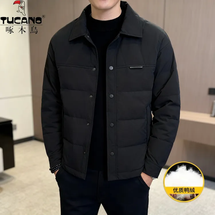 TUCANO/啄木鳥男士轻薄羽绒服秋冬季白鸭绒外套2025新款休闲夹克