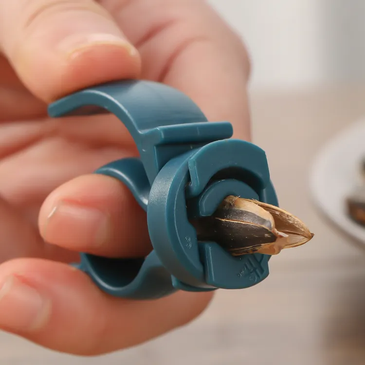 剥瓜子神器懒人嗑瓜子去皮钳葵花籽快速开口工具手动夹瓜子破壳机
