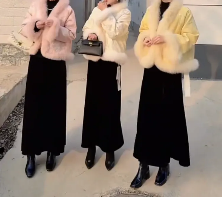 2025冬季时尚潮流百搭精品女装珍TRGX2