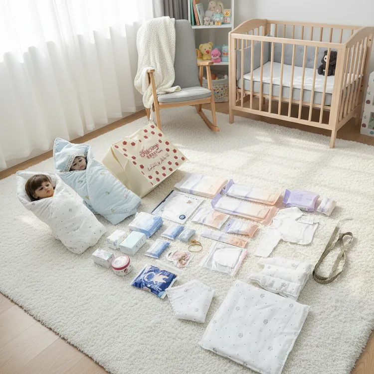 新生婴儿待产包宝妈产房用品及衣服全套30件套待产包【新疆包邮】