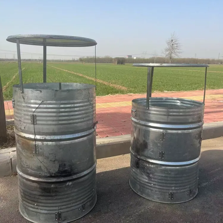 加厚耐烧特大号烧金桶户外取暖家用 无烟烧金桶