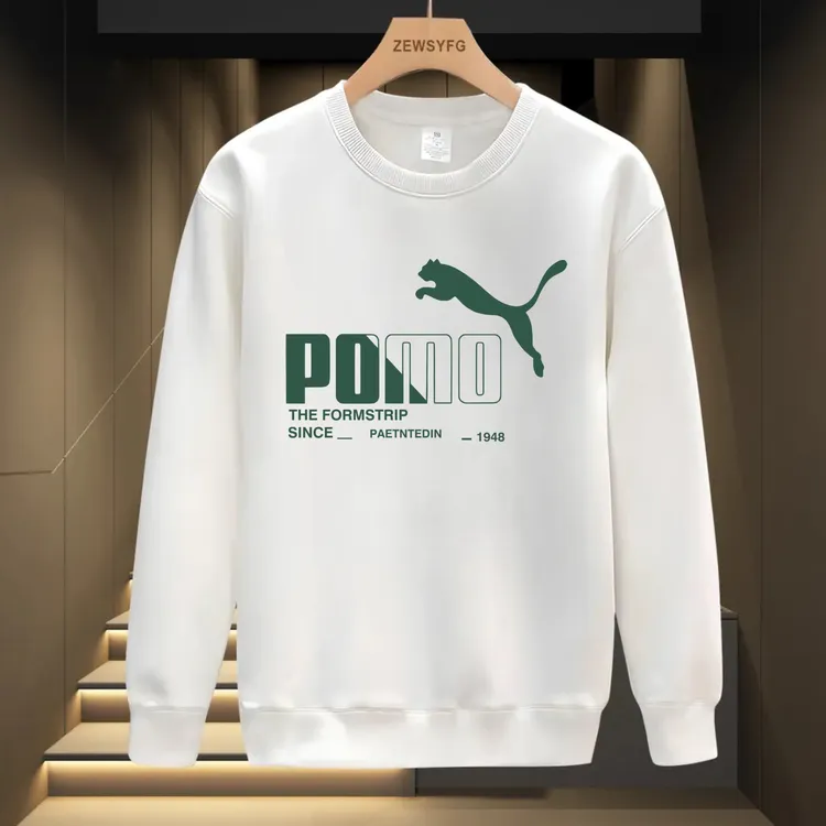 秋冬季高档潮牌套头卫衣青年男女款潮流百搭长袖男士休闲圆领上衣