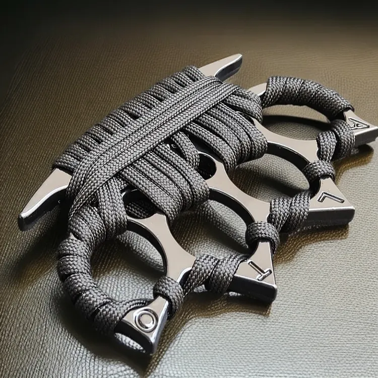 防身自卫指虎四指拳套金属合法防身打架用品武器戒指环手扣手撑子