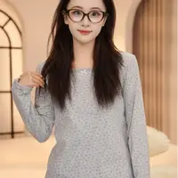 VINEEMAN【碎花之梦】韩系碎花时尚新款秋冬长袖四季可外穿套装