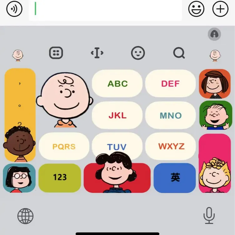 【三毛史努比】苹果安卓百度输入法皮肤可爱美化包/办公配件服务