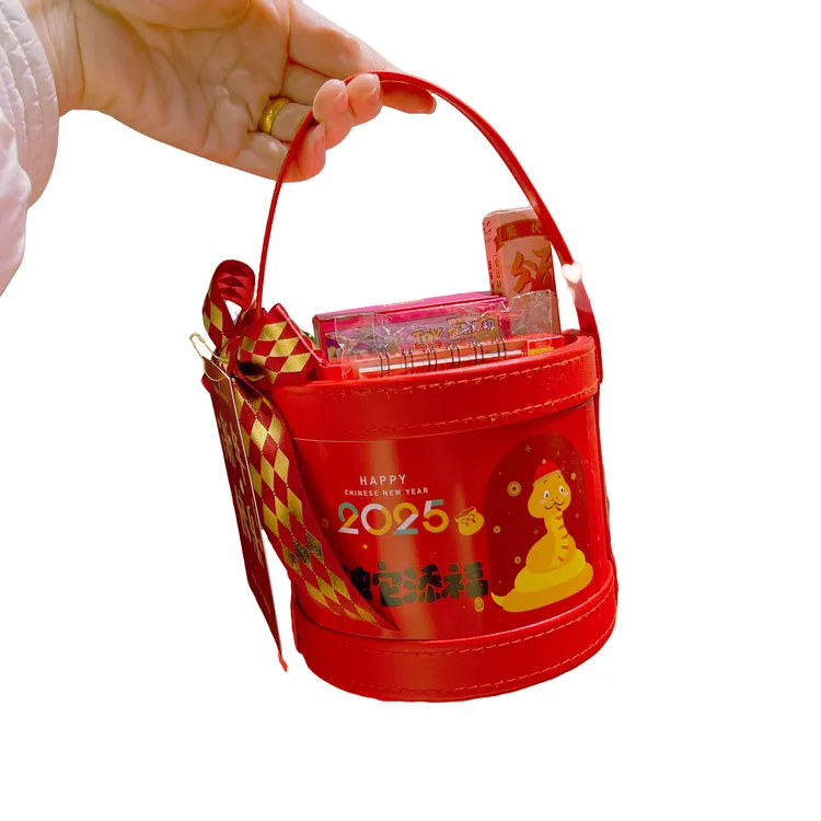 金蛇添福礼品公司商务活动年会伴手礼定制蛇年新年礼品送员工福利