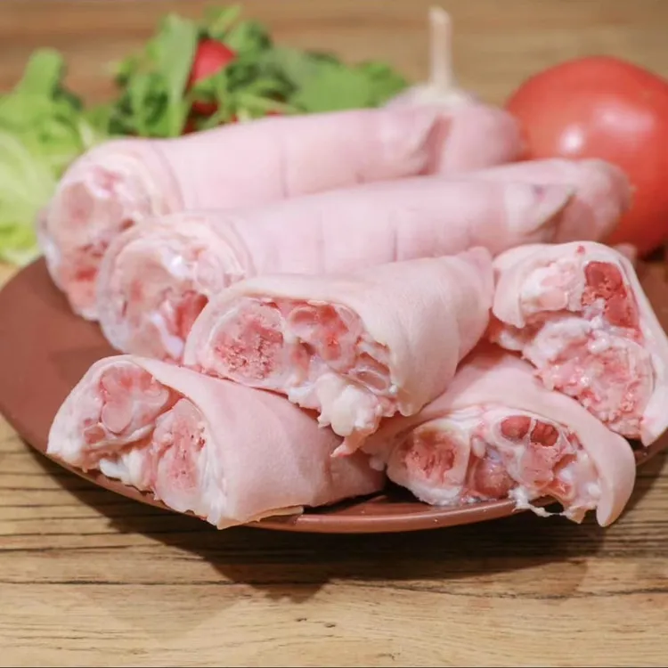  猪蹄6斤 土猪猪蹄 切半猪蹄 前后蹄混发带筋Z 