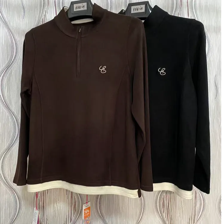 （N新）胖人坊大码女装暖暖上衣4879 衣长65 116