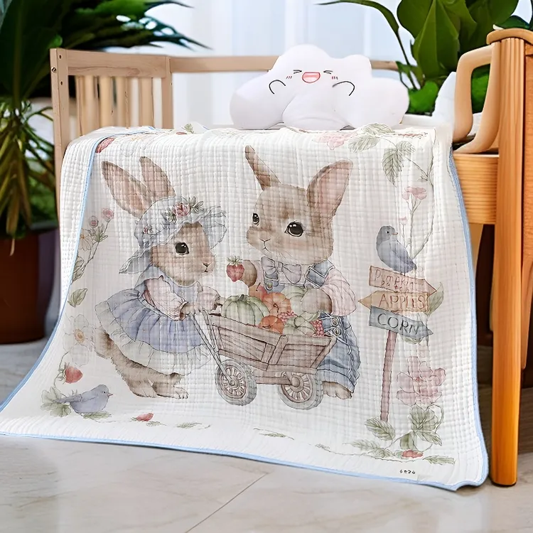 宝宝纱布浴巾六层纯棉加厚吸水新生儿洗澡浴巾婴幼儿专用洗澡巾