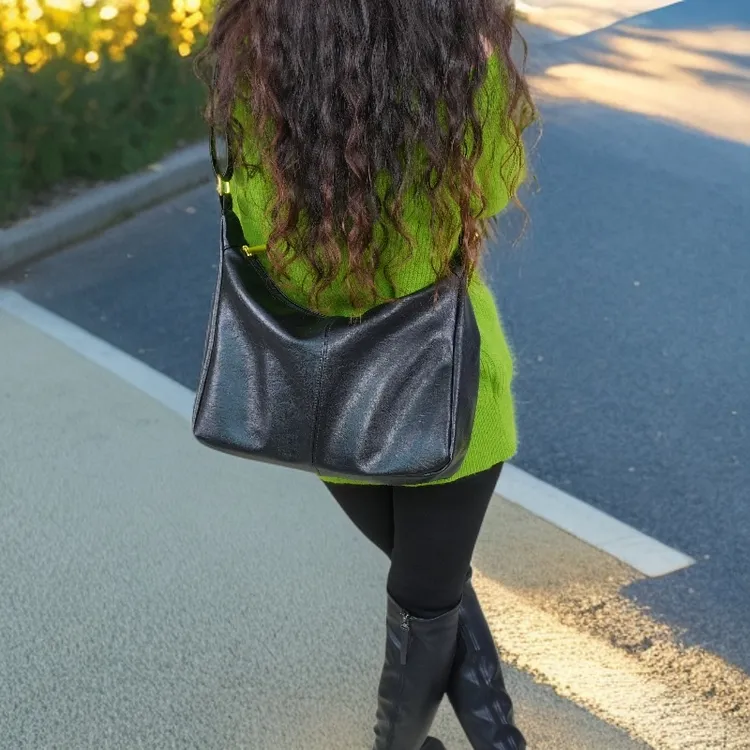 复古时尚斜挎包轻奢肩包托特包拉链便携单根腋下包休闲简约洋气