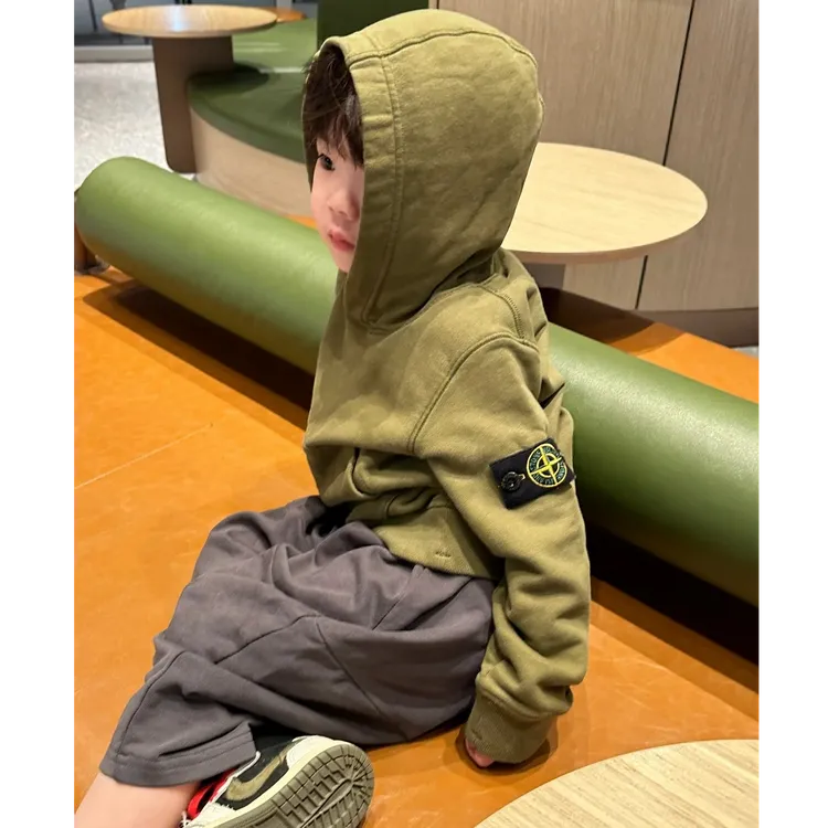 现货】壹妈韩版童装春秋男女童秋装洋气卫衣潮牌炸街时髦儿童外套