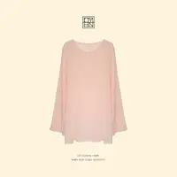 OYBN欧阳贝妮【斑斓】微胖大码纯色简约百搭烫钻薄款衬衫上衣1929