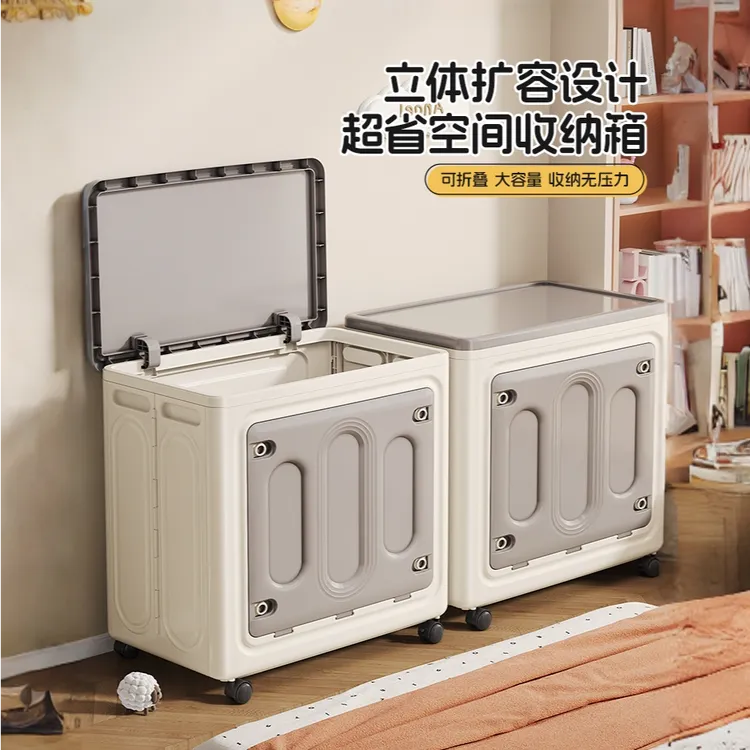 衣服收纳箱大容量超大翻盖家用衣物被子换季收纳箱衣服整理箱商品图