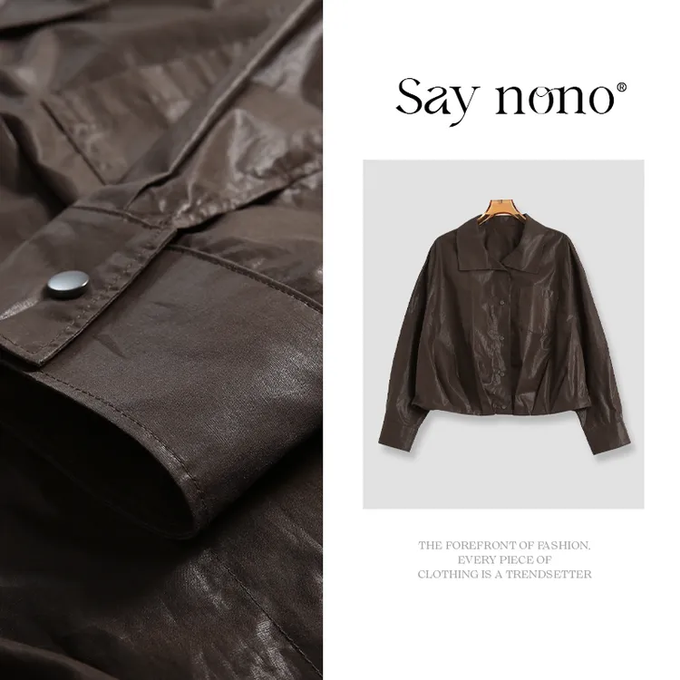 懒猫nono│Saynono全棉都市极简通勤上衣外套/XX8661751